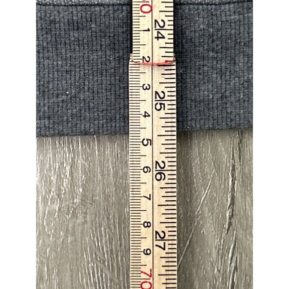 NY&C Sport Zip Front Gray Hoodie Womens ‎ L Athleisure Cotton Activewear - Picture 6 of 8